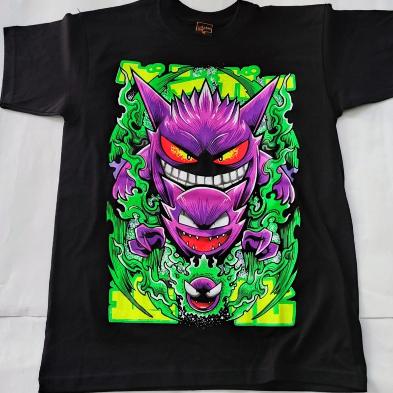 Camiseta Gengar Evoluciones