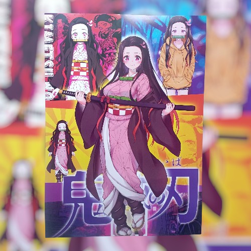 Afiche Kimetsu no Yaiba Nezuko