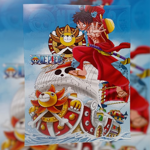 Afiche One Piece Thousand Sunny