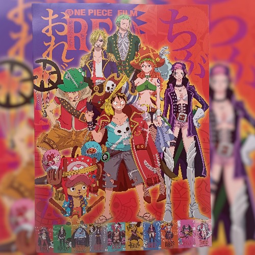 Afiche One Piece Tripulacion