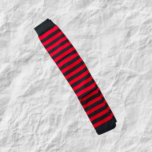 Medias Bucaneras Rayas Rojas