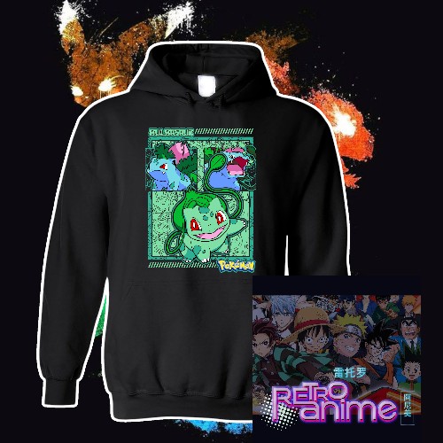 Hoodie Pokemon Bulbasour