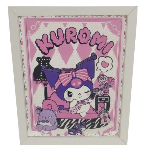 Cuadro de luz Sanrio Kuromi