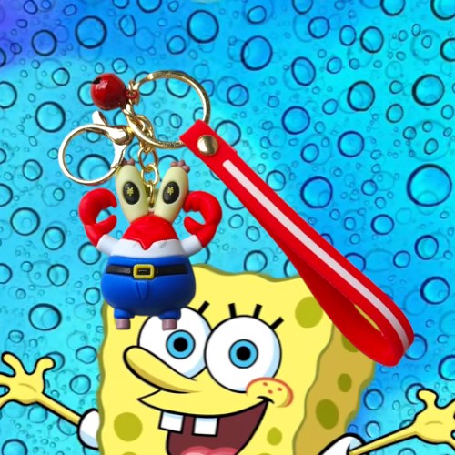 Llavero Bob Esponja Don Cangrejo