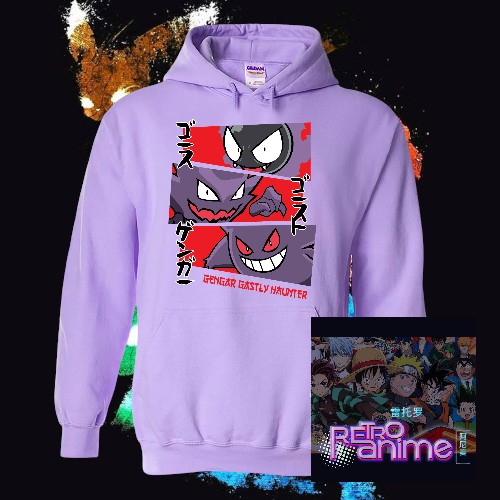 Hoodie Pokemon Gengar