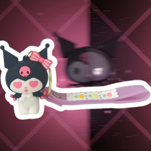 Llavero Sanrio Kuromi