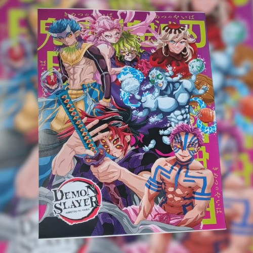 Afiche Kimetsu no Yaiba Lunas