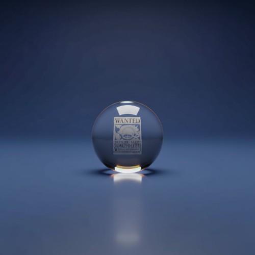 Lampara Redonda Monkey D. Luffy