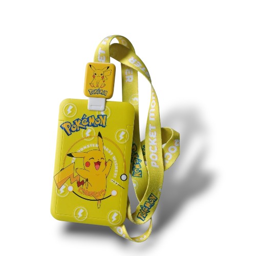 Porta Carnet Pokémon Pikachu