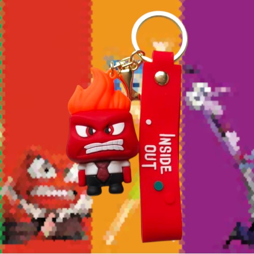 Llavero Intensamente Furia