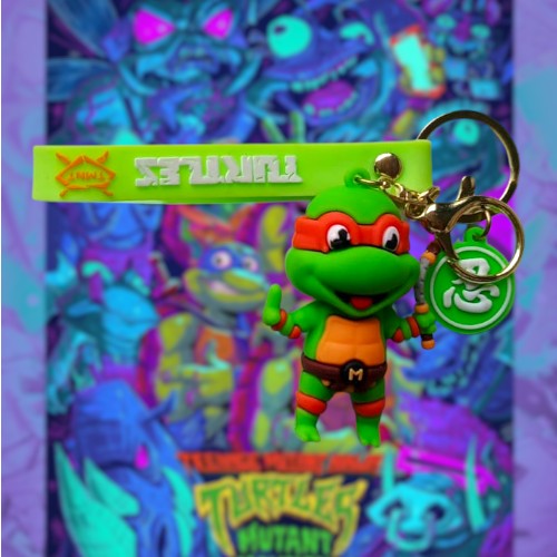 Llavero Tortugas Ninja Miguel Angel