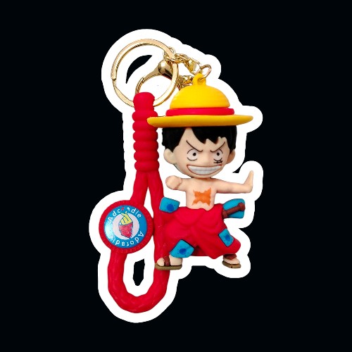 Llavero One Piece Luffy Wano