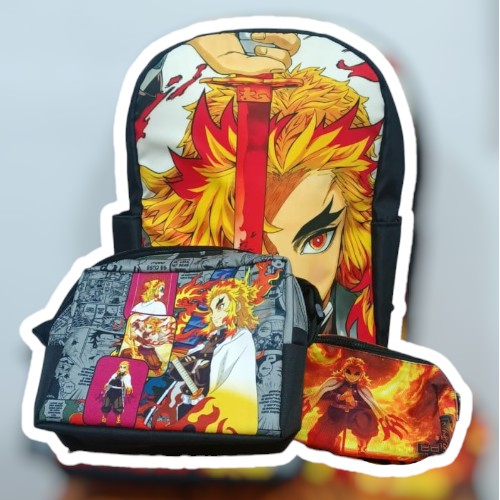 Maleta Kimetsu no Yaiba Rengoku