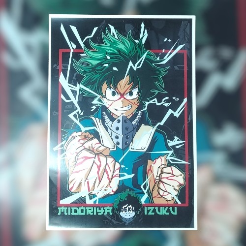 Afiche My Hero Academia Deku