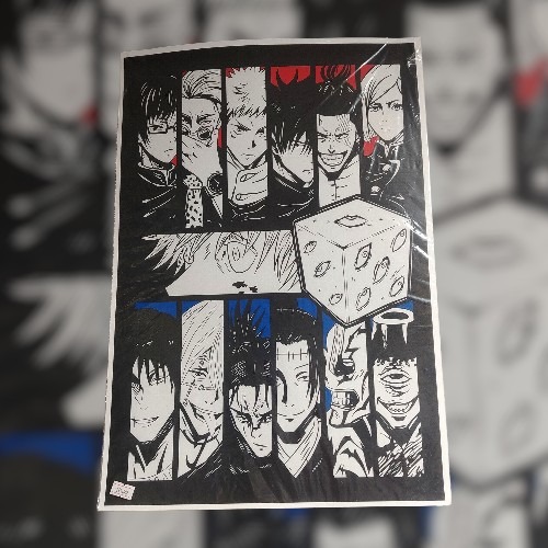 Afiche Jujutsu Kaisen